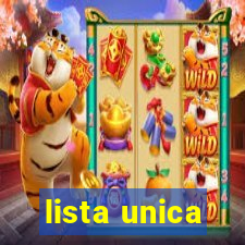 lista unica